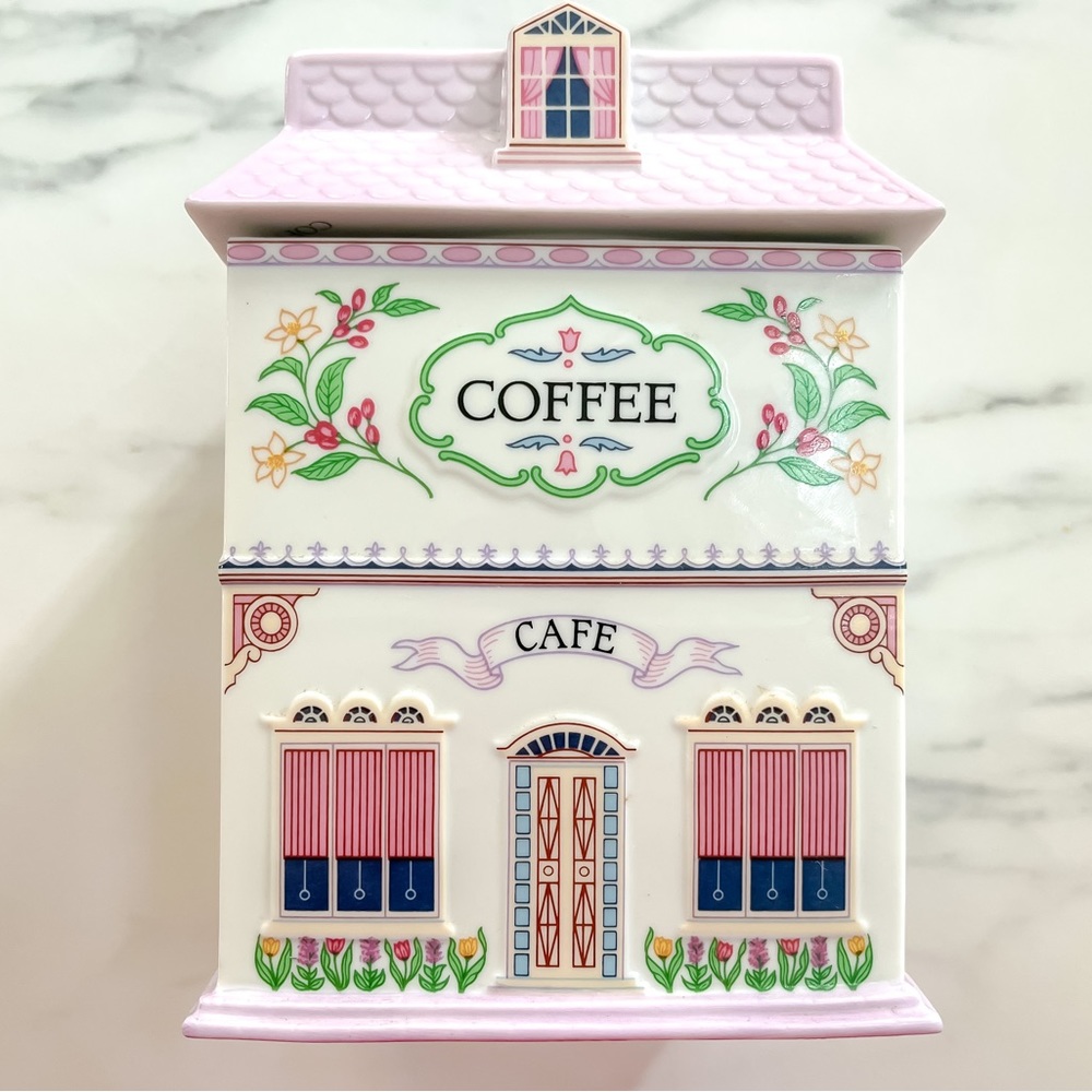 Lenox Village Coffee Canister
